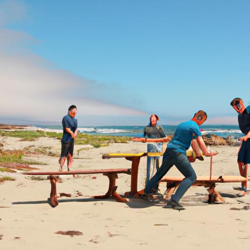 How To Anchor Picnic Table