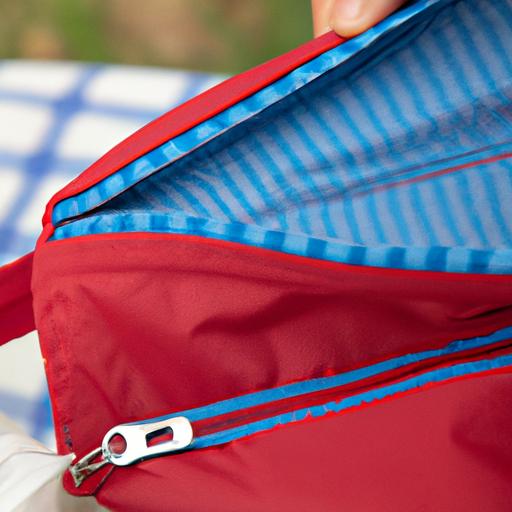 How To Fold Picnic Blanket With Zipper